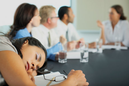 Boring meeting